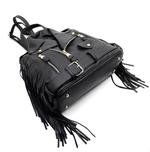 Ride With Me Moto Fringe Backpack