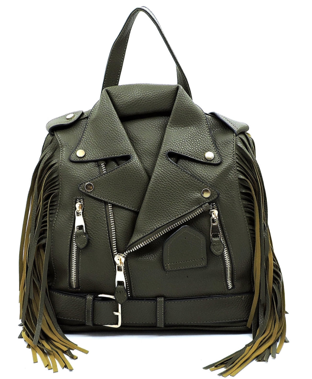 Ride With Me Moto Fringe Backpack