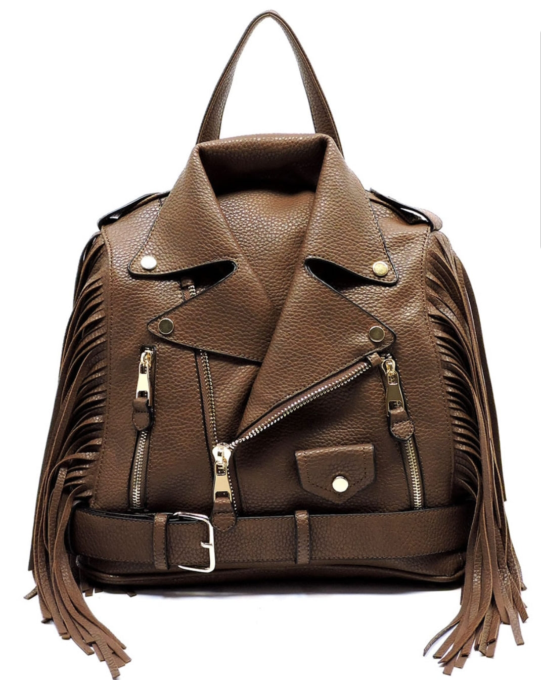 Ride With Me Moto Fringe Backpack