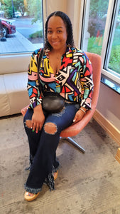 In Living Color Blouse