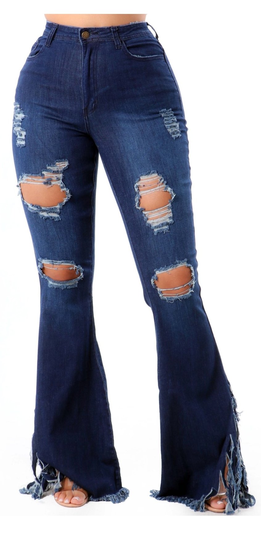 Ring My Bell Distressed Jeans