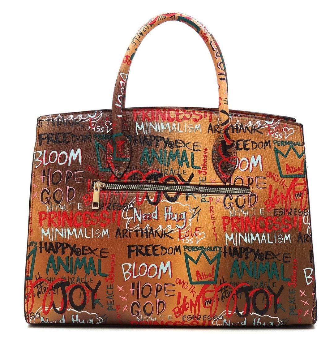 The Graffiti Bag – Sole Matez Boutique