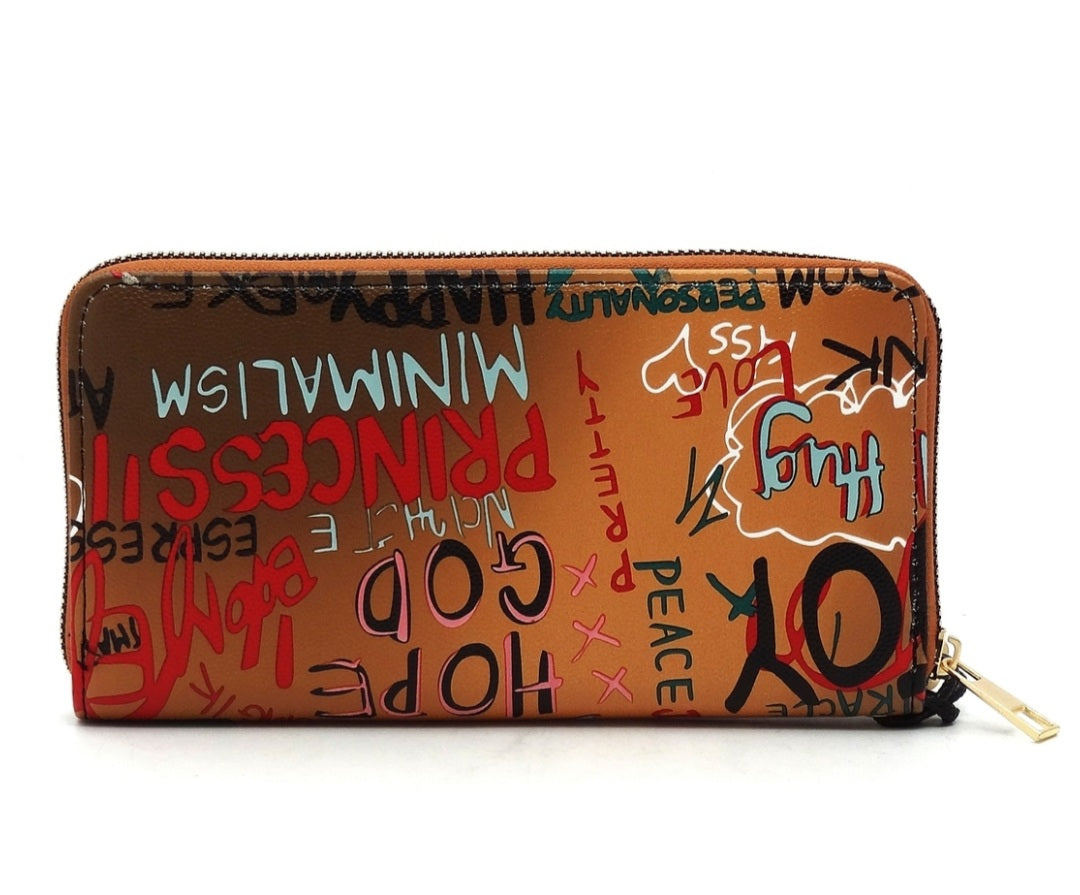 The Graffiti Large Wallet