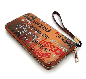  Graffiti Wallet, Arrow wallet, Street Art Wallet